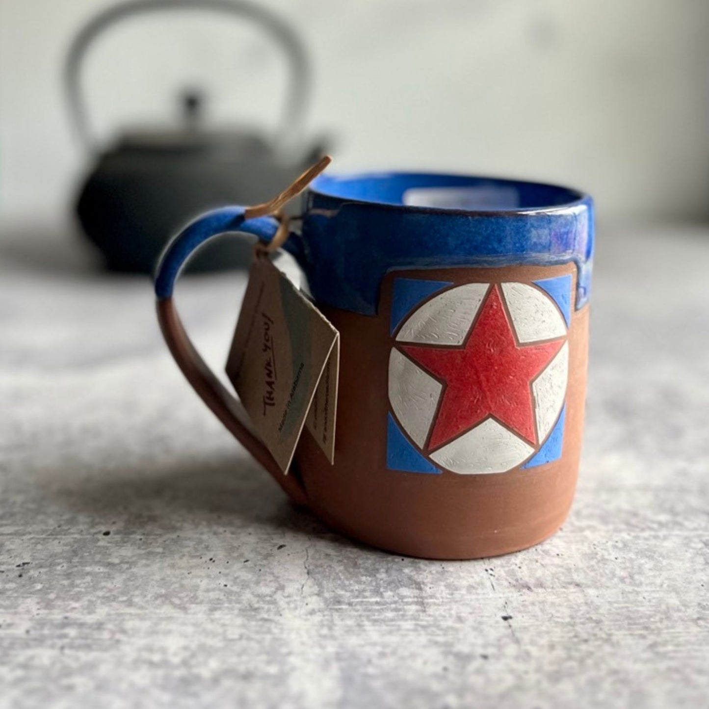 MUGS - TEXAS STAR BARN QUILT