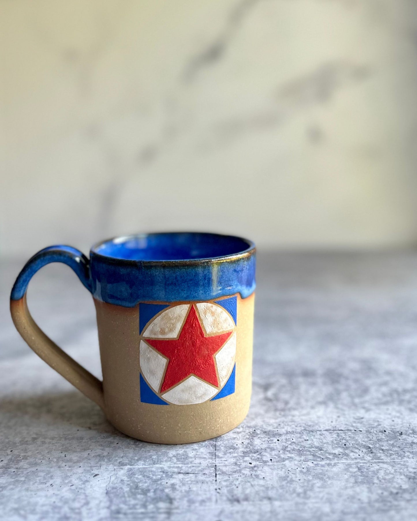 MUGS - TEXAS STAR BARN QUILT
