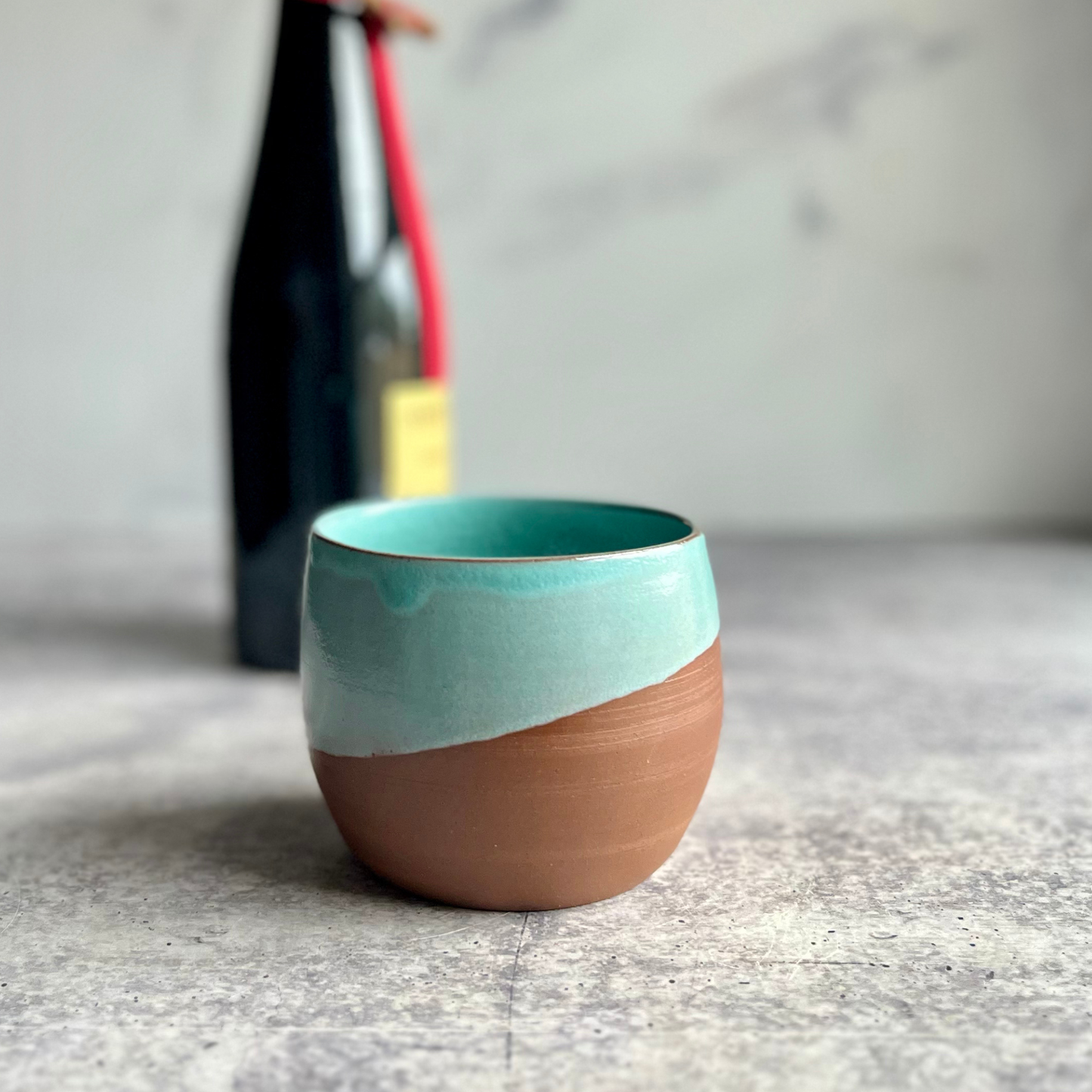 WINE GLASSES, stemless