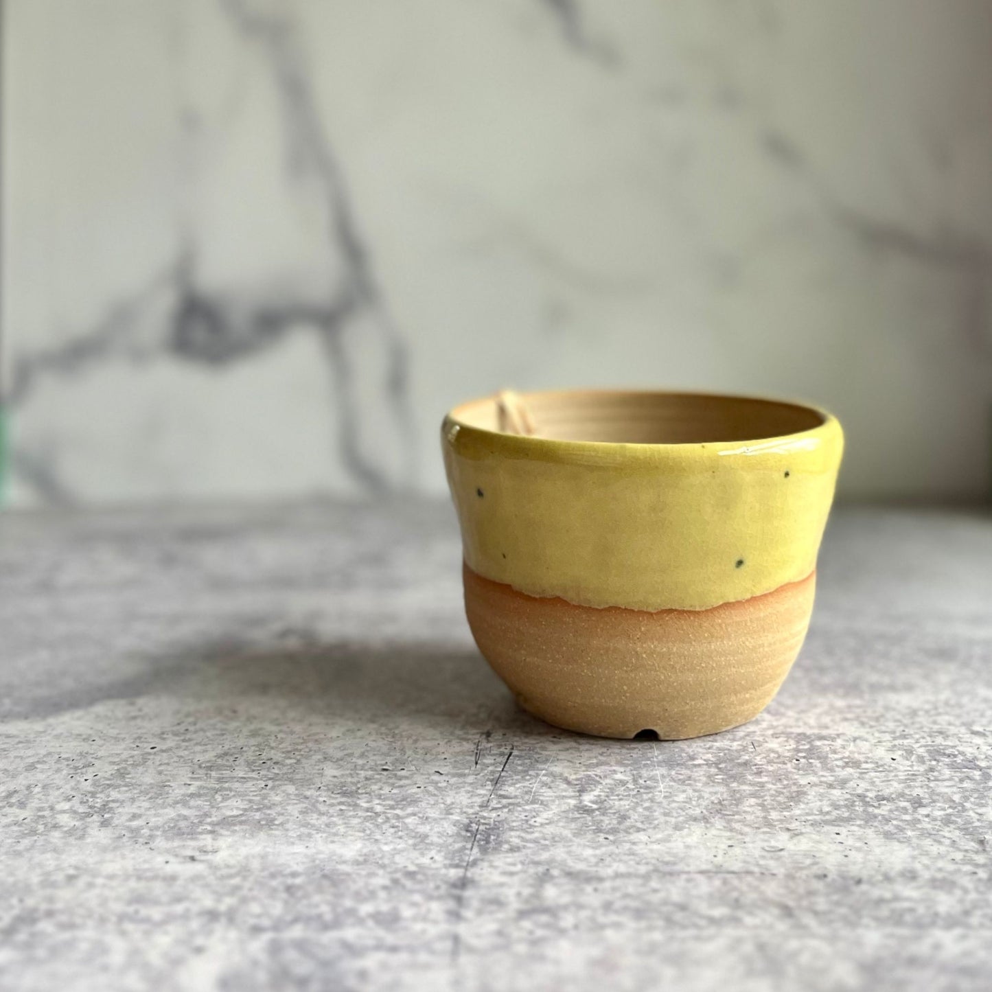 yellow-planter