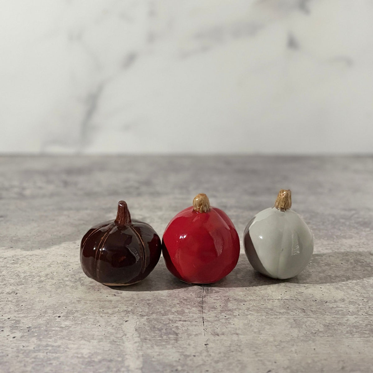 Handmade Ceramic Pumpkins | Farmhouse Fall Decor