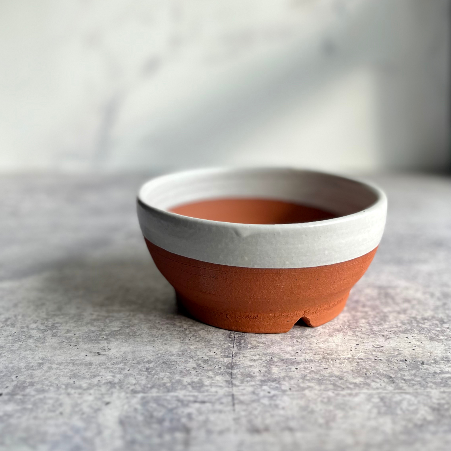 PLANTERS - 6" Ceramic Round with Drainage Hole