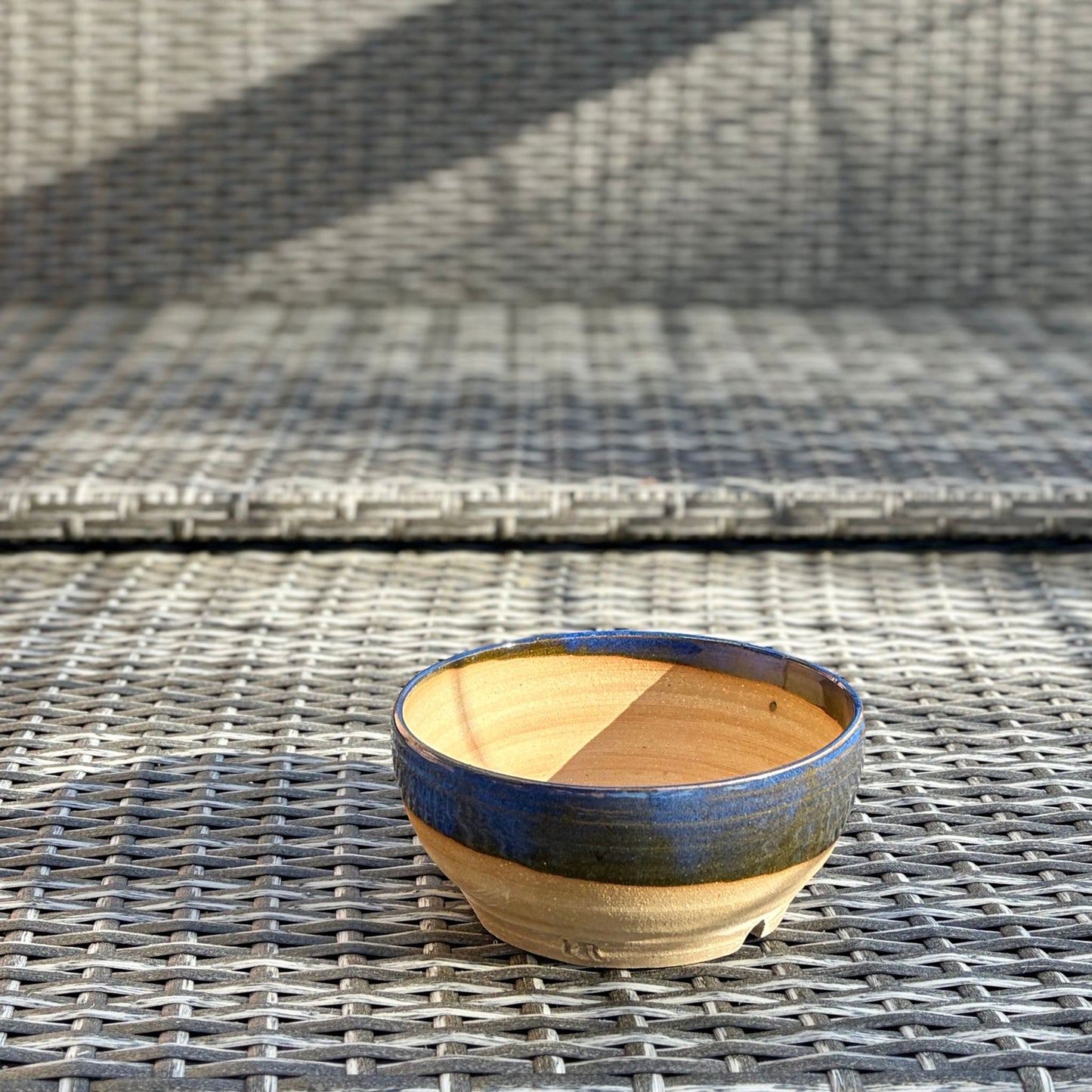 Handmade Ceramic Planter with Drainage Hole | 6" Round Stoneware Pot
