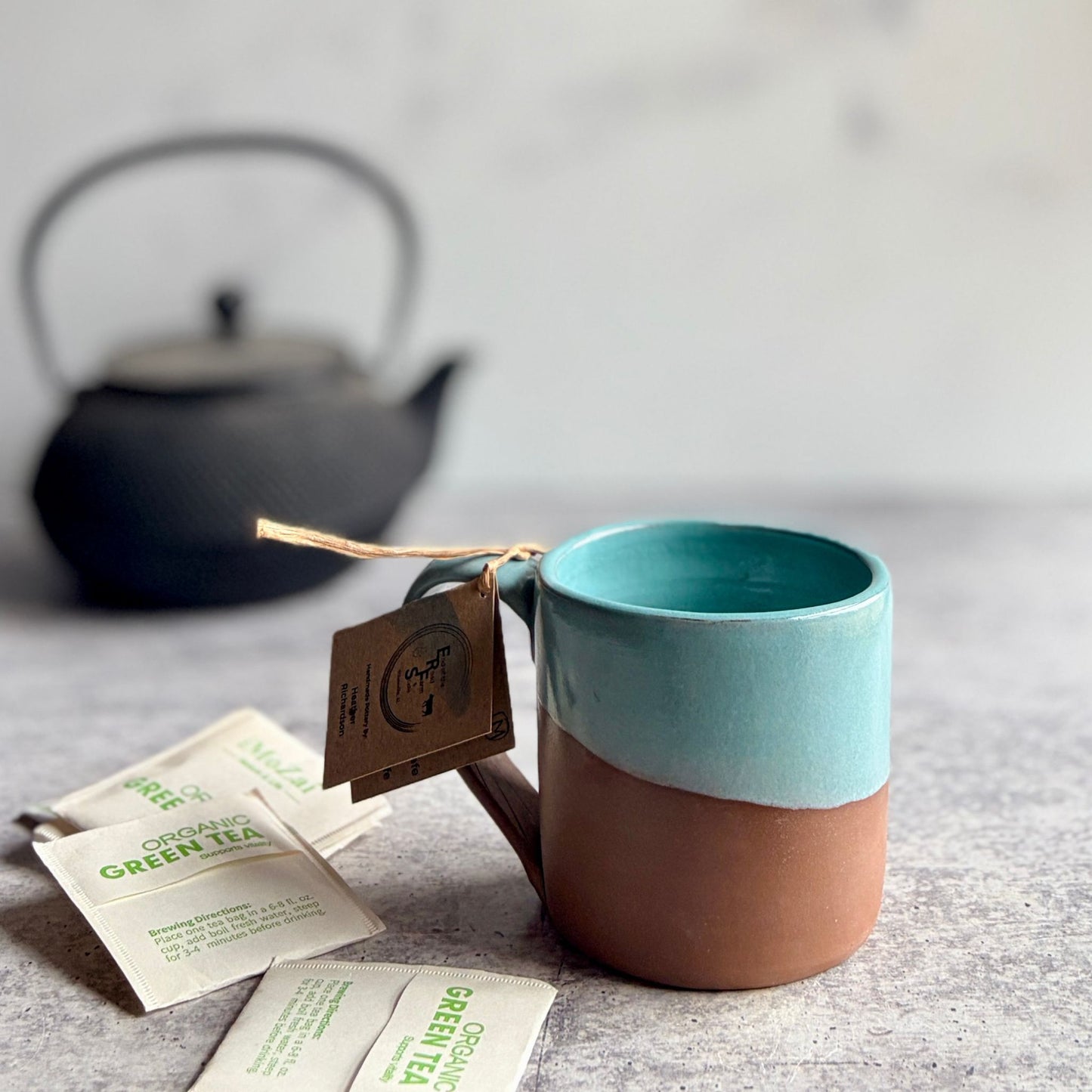 Medium Ceramic Coffee Mugs Chocolate | Handmade Pottery Mugs