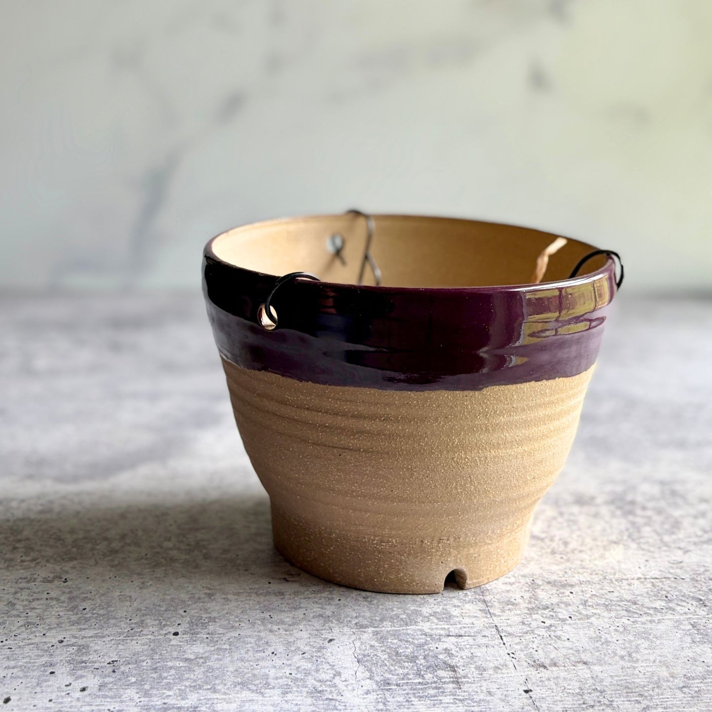 HANGING PLANTERS - 5" across