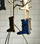 BLUE COWBOY ORNAMENTS