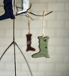 BLUE COWBOY ORNAMENTS