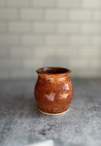 Vase - Reddish Brown - Small