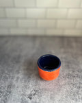 Cup - Orange and Blue -  5 oz