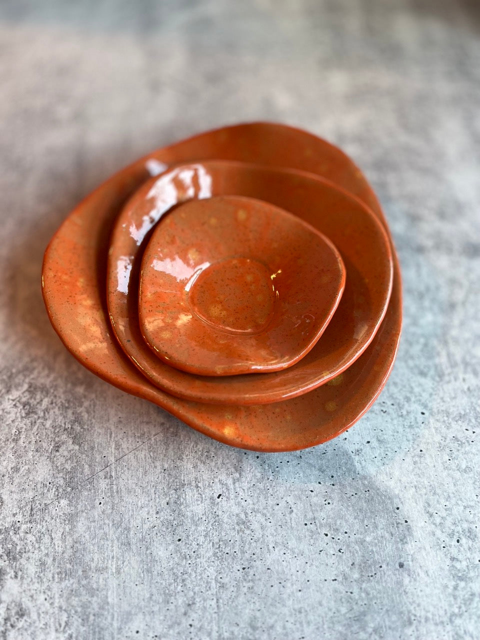 Orange-decorative-wacky-bowls