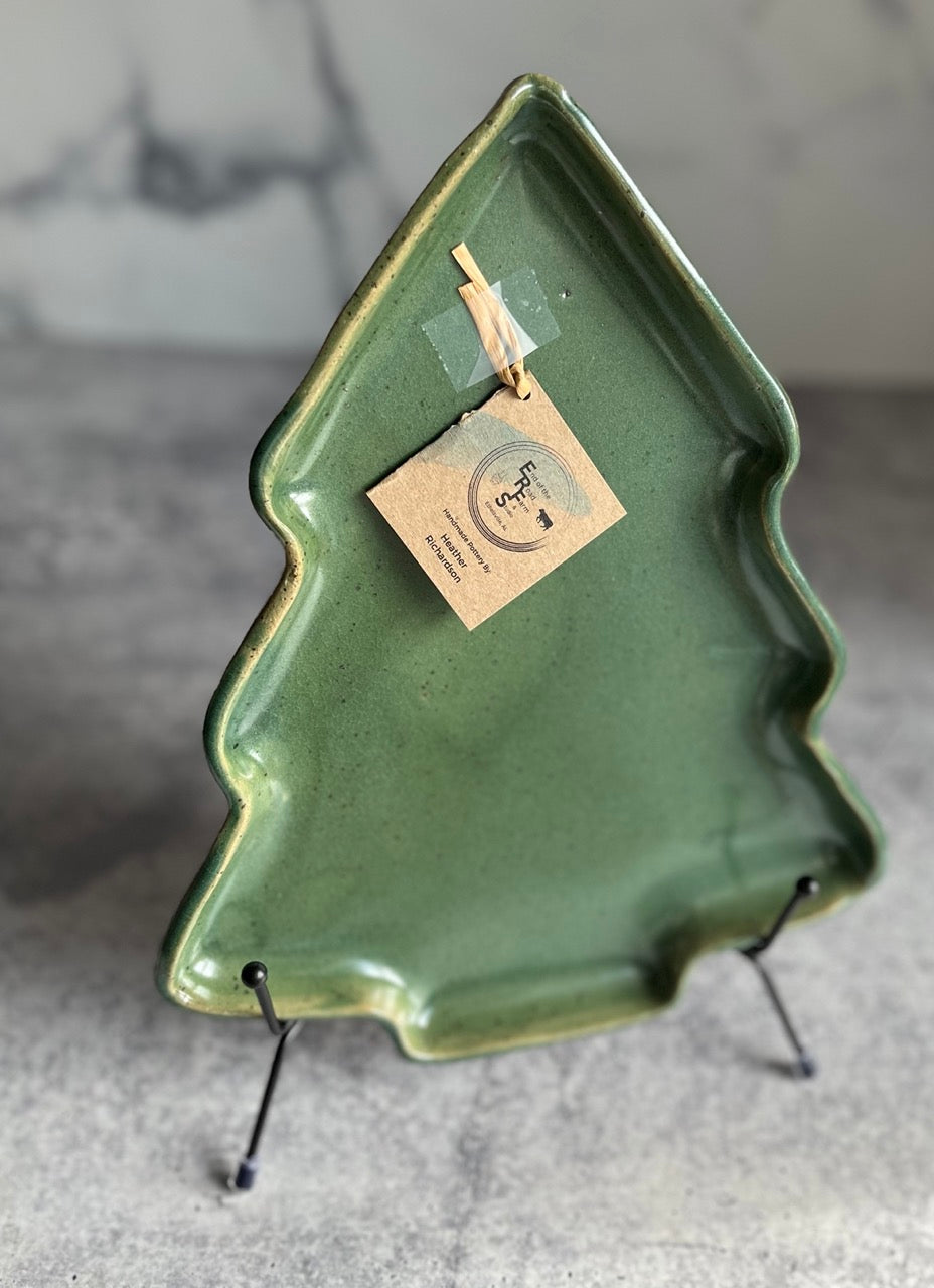 CHRISTMAS TREE PLATE