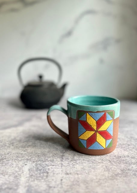 MUGS - HUNTER'S STAR BARN QUILT