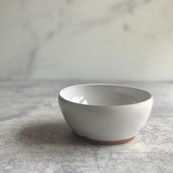 Medium Handmade Stoneware Prep Bowl | Four Colors