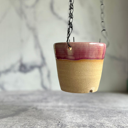 Red-hanging-planter