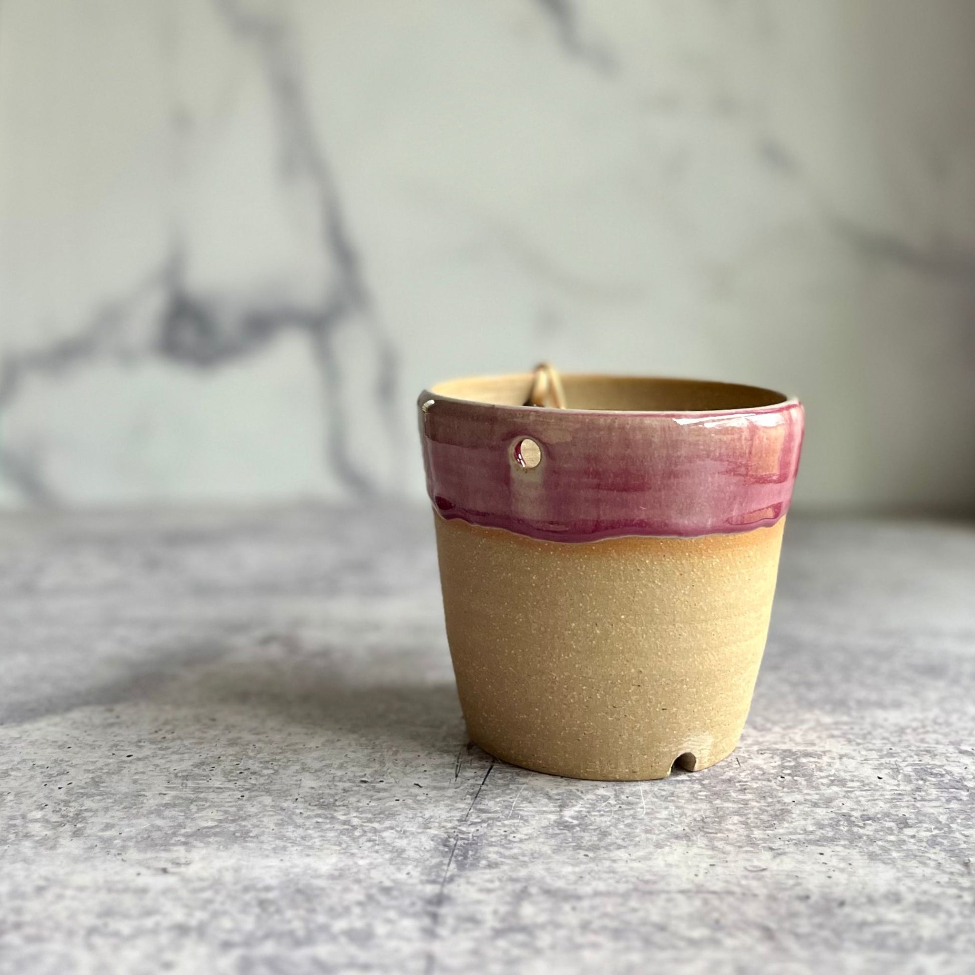 Red-hanging-planter