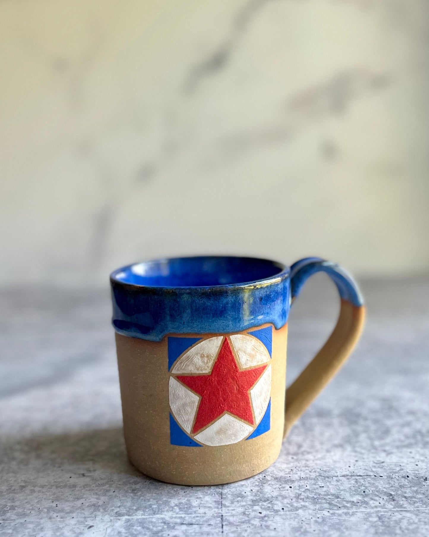 MUGS - TEXAS STAR BARN QUILT
