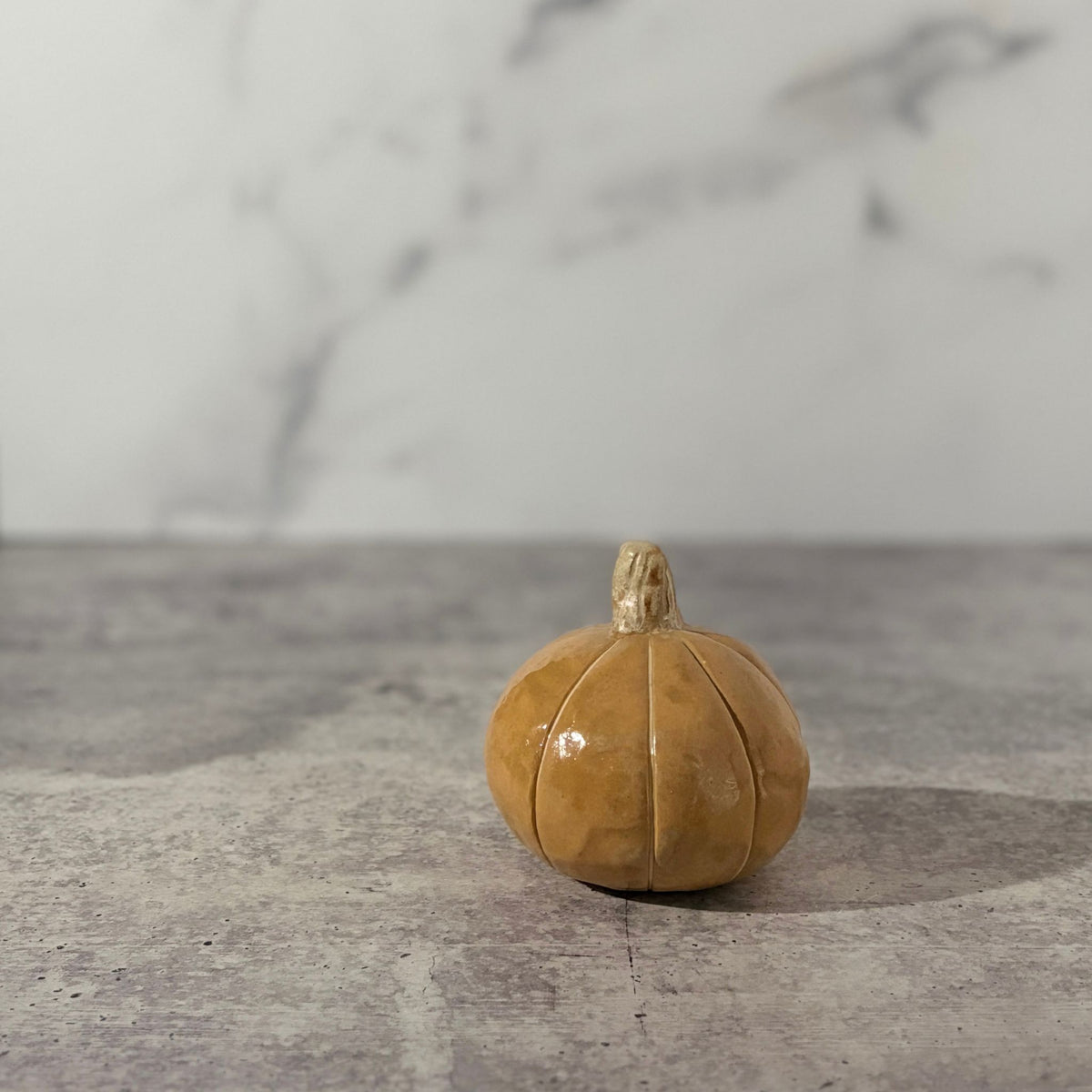 Handmade Tiny Ceramic Pumpkins | Farmhouse Fall Decor