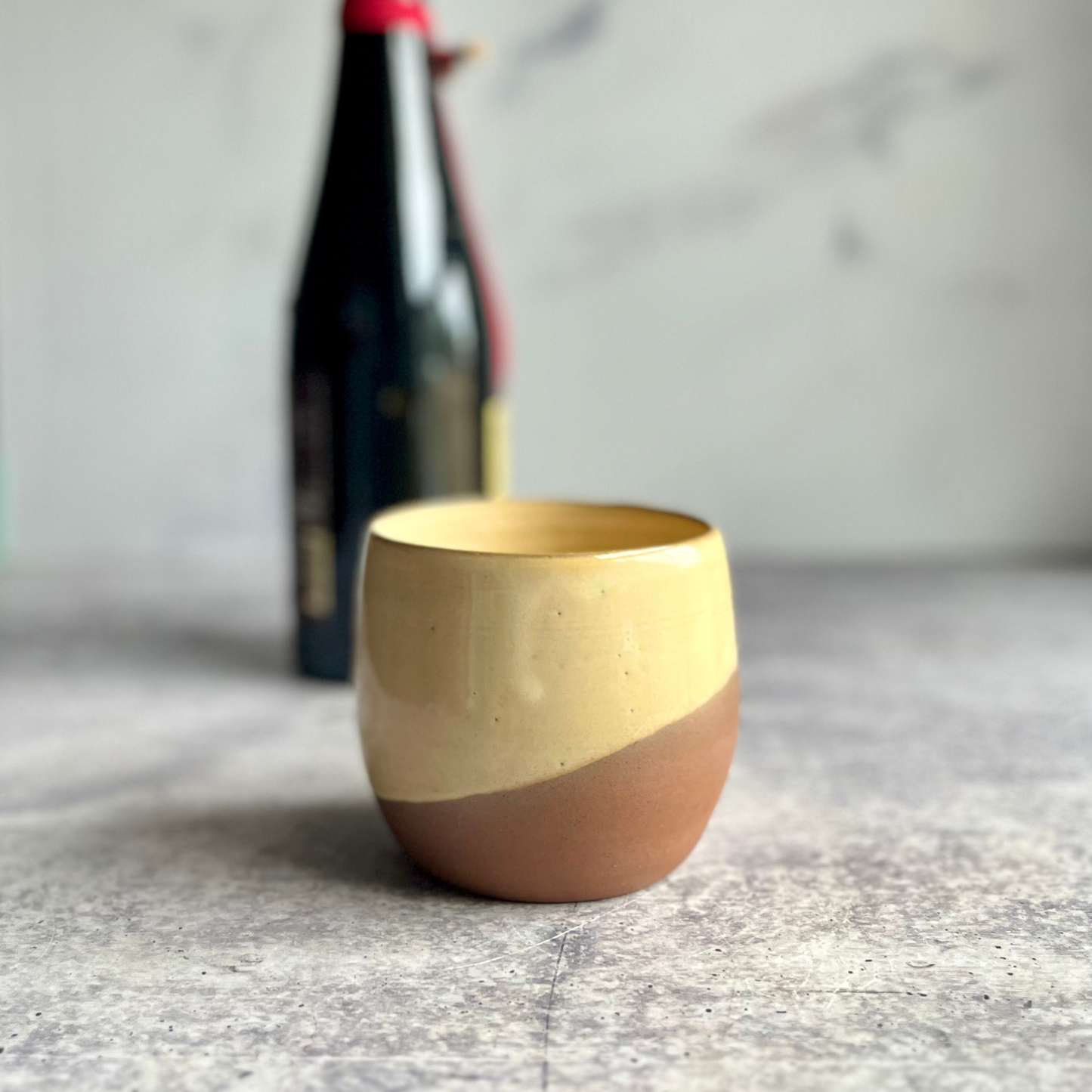 WINE GLASSES, stemless