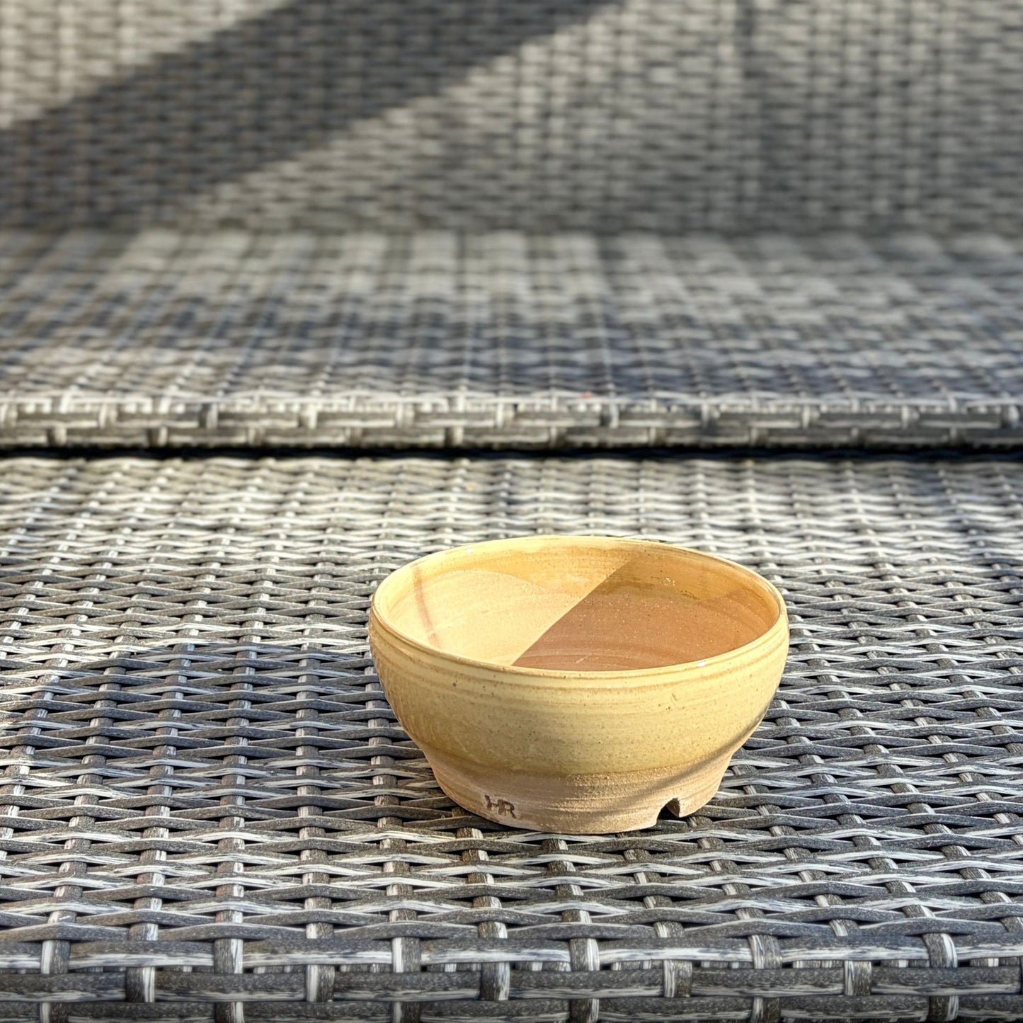 Handmade Ceramic Planter with Drainage Hole | 6" Round Stoneware Pot