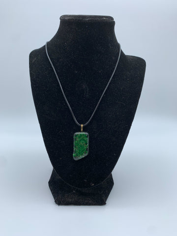 Green Glass Pendant